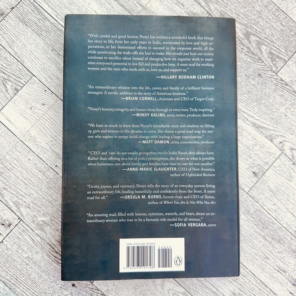 My Life in Full Work Family and Our Future Hardcover Indra Nooyi Memoir Leadersh